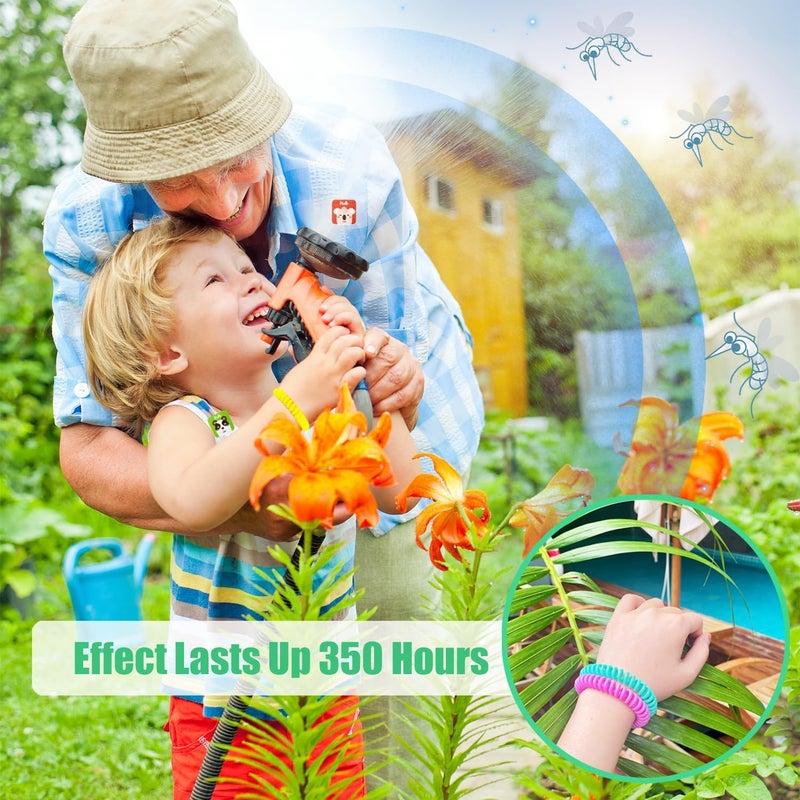 BuggyBands 18 Pack Mosquito Repellent Bracelets with 60 Pack Mosquito Patches, DEET-Free Insect & Bug Repellent Wrist Bands for Kids & Adults Outdoor Camping Fishing Traveling - Image 5